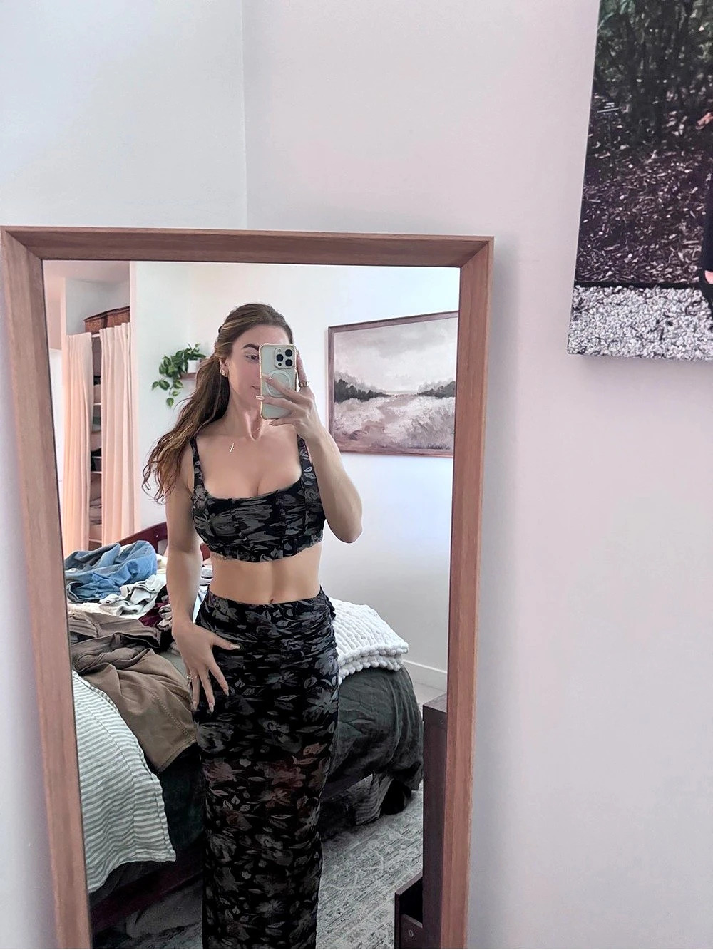 FP top and skirt set
